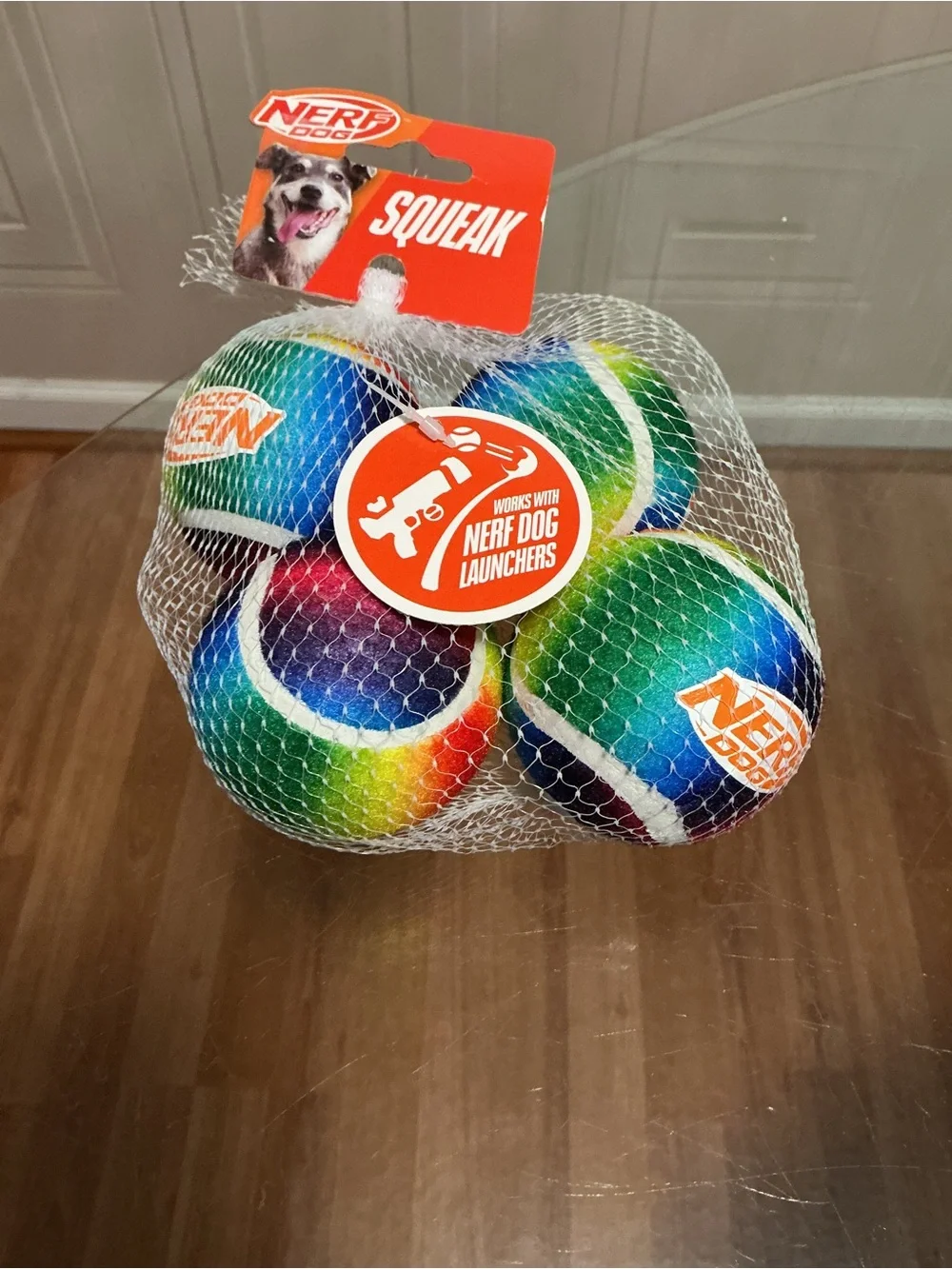 Nerf Dog Squeak Tennis  2.5